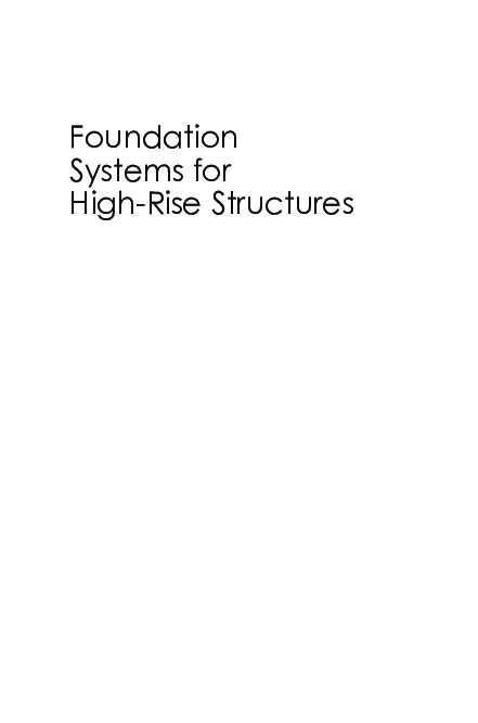 【FRAMeWORK】MAISON NH PARIS LEY -ラフィアハット PDF) Foundation Systems for High-Rise Structures
