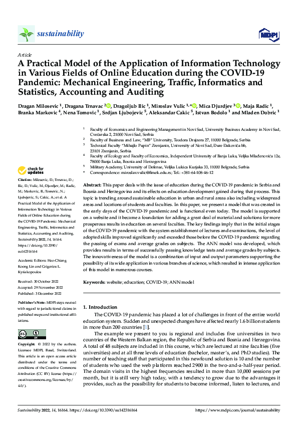 (PDF) A Practical Model of the Application of Information Technology in ...
