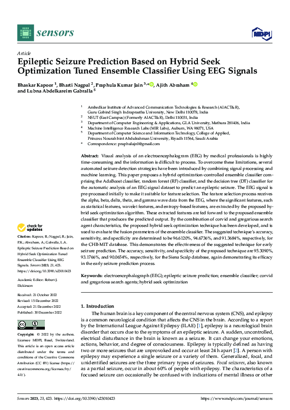 (PDF) Epileptic Seizure Prediction Based on Hybrid Seek Optimization ...