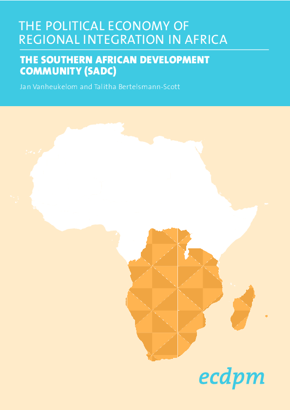 (PDF) The Political Economy of Regional Integration in Africa