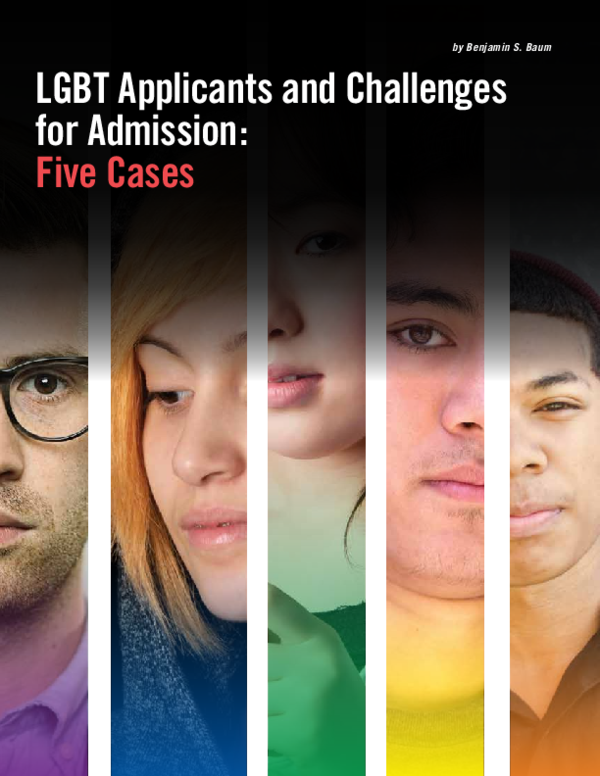 (PDF) LGBT Applicants and Challenges for Admission: Five Cases