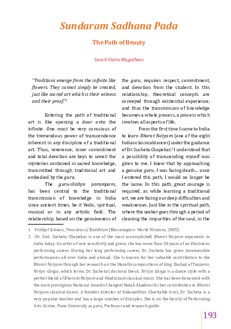 (PDF) Sundaram Sadhana Pada