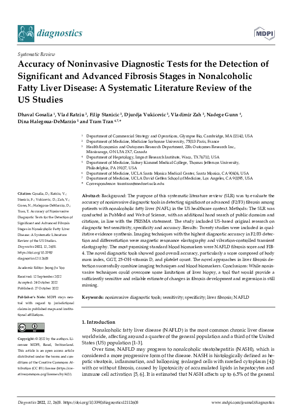(PDF) Accuracy of Noninvasive Diagnostic Tests for the Detection of ...