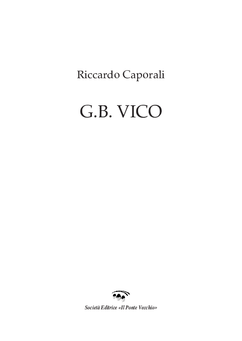 (PDF) G.B. Vico