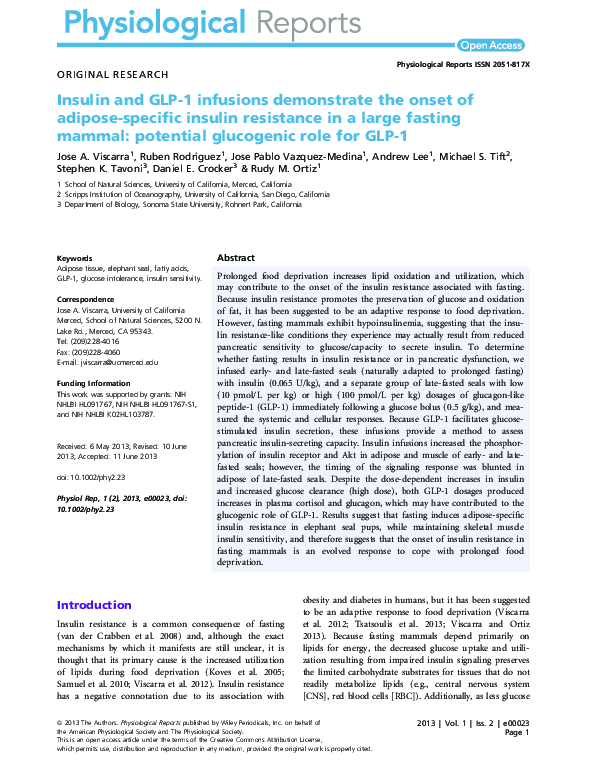 Dietary impact on fasting and stimulated GLP-1 ... - ScienceDirect
