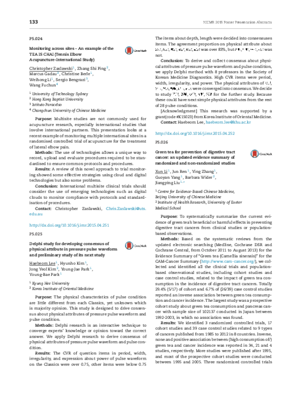 (PDF) Monitoring across sites - An example of the TEA IS CHAI (Tennis ...