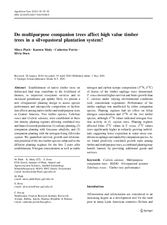 (PDF) Trees in