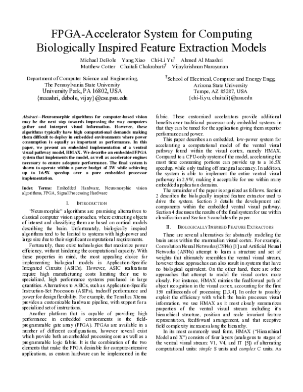 (PDF) FPGA-accelerator system for computing biologically inspired ...