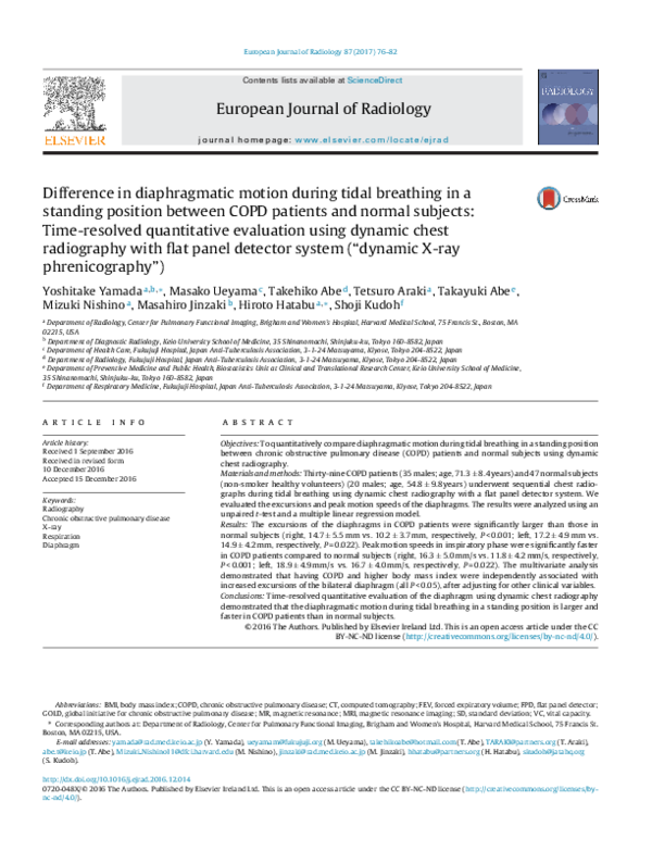  pdf diaphragmatic motion in copd vs healthy subjects