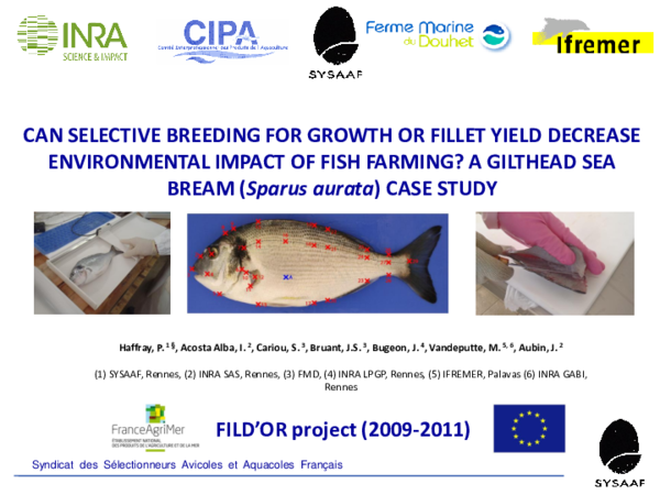 (PDF) Can selective breeding for growth or fillet yield decrease ...
