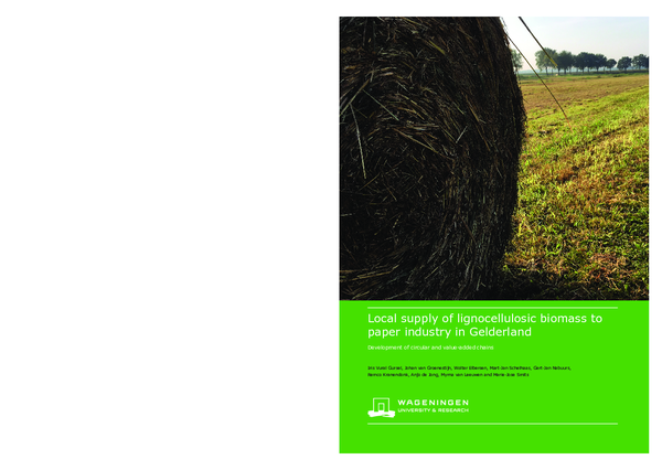 (PDF) Local supply of lignocellulosic biomass to paper industry in ...