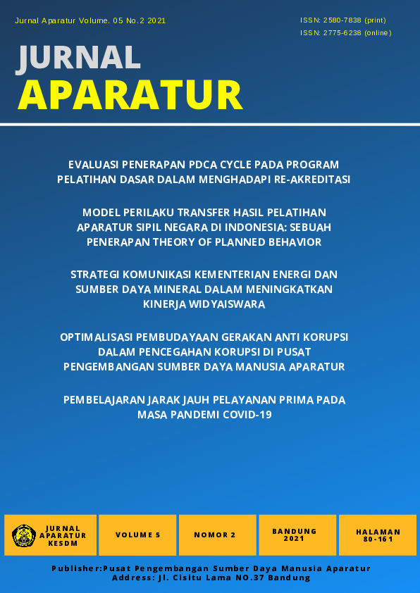 (PDF) Pembelajaran Jarak Jauh Pelayanan Prima Pada Masa Pandemi COVID ...