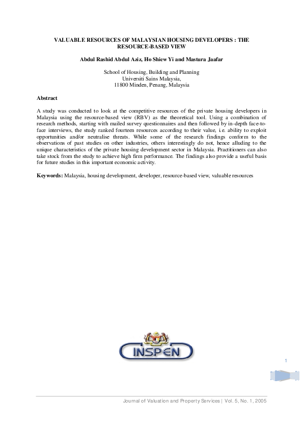 (PDF) Speculation or Rational Bases for Real Estate Pricing ...