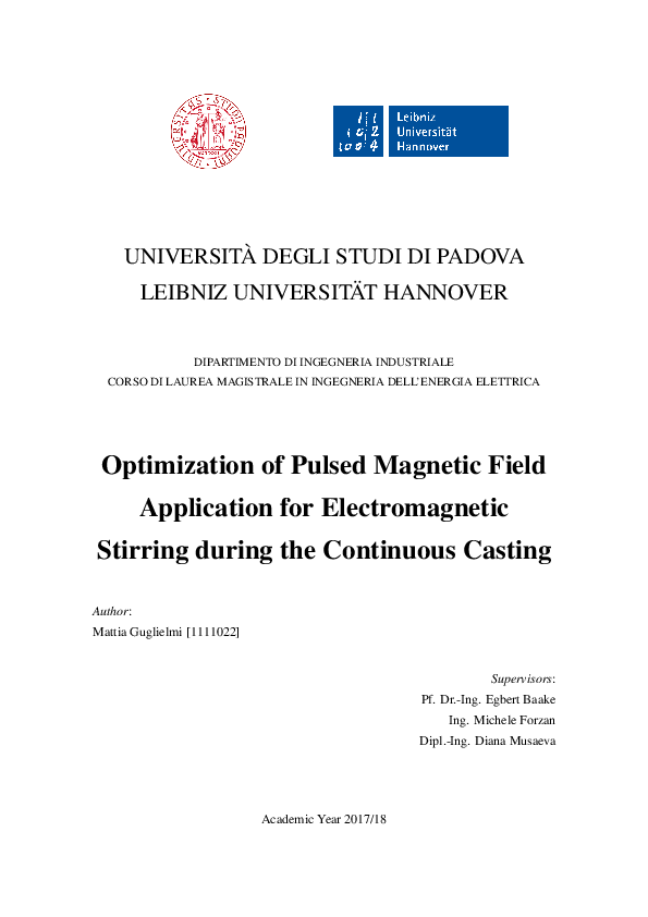 (PDF) Optimization of Pulsed Magnetic Field Application for ...