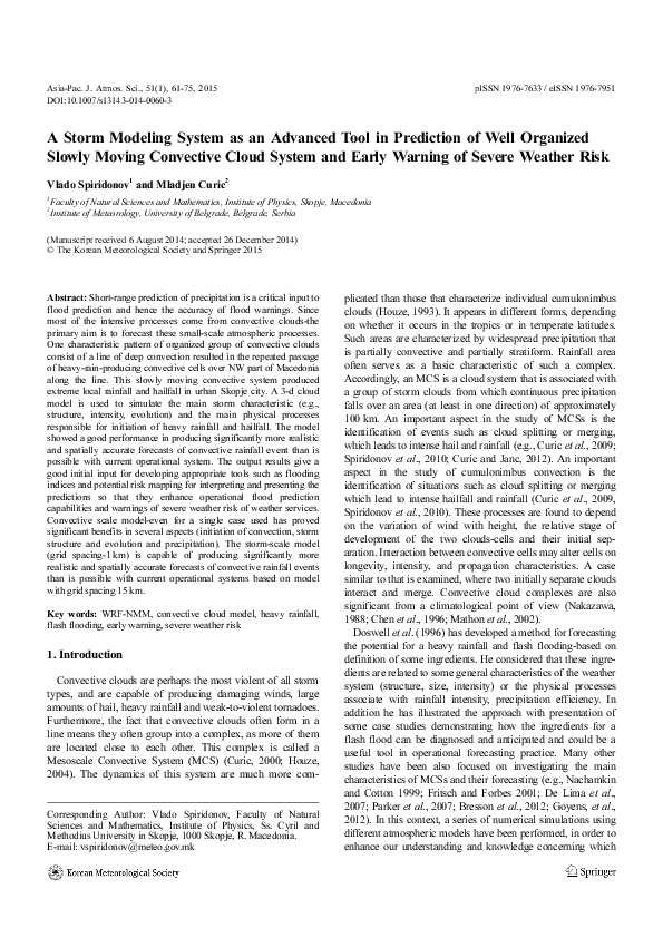 (PDF) A storm modeling system as an advanced tool in prediction of well ...