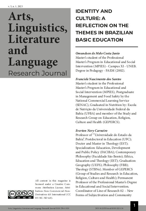 (PDF) Identity and culture: a reflection on the themes in Brazilian ...