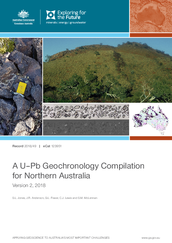 (PDF) A U-Pb Geochronology Compilation for Northern Australia: Version ...