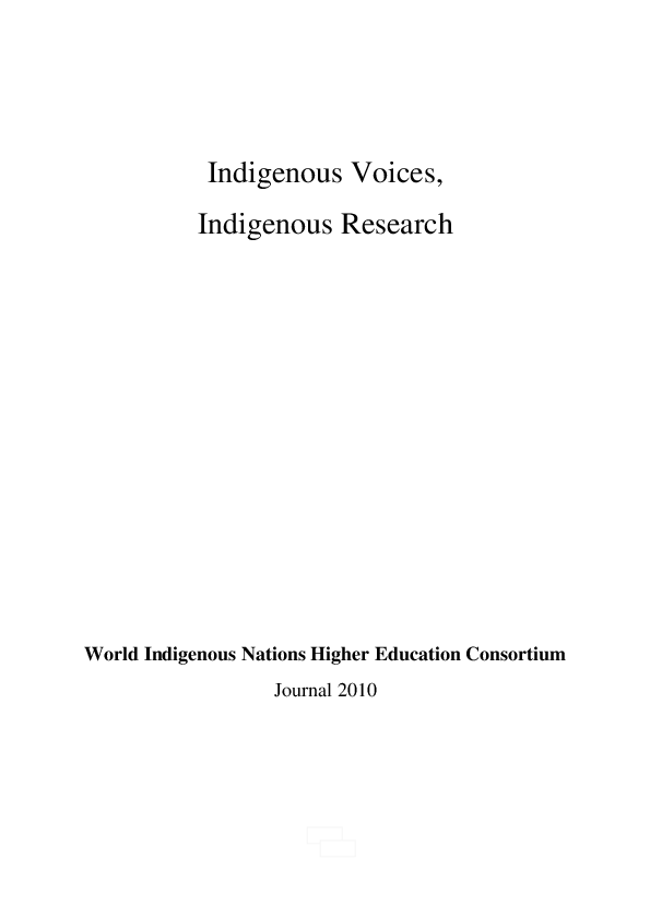 (PDF) Indigenous research and broader issues in the Academy
