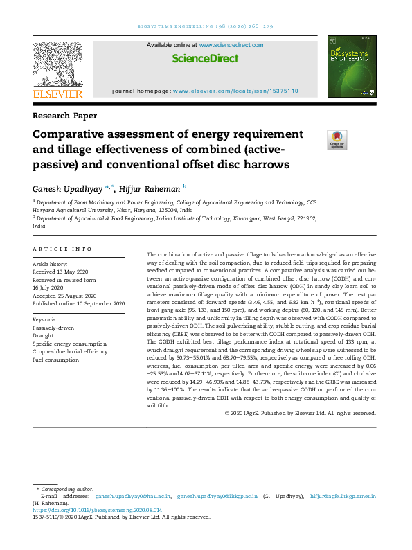 (PDF) Comparative assessment of energy requirements for different types ...