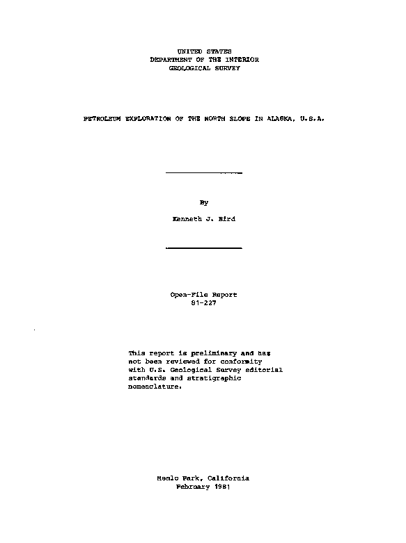 (PDF) Petroleum exploration of the North Slope in Alaska, U.S.A