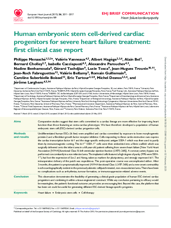 (PDF) Ehj Brief Communication