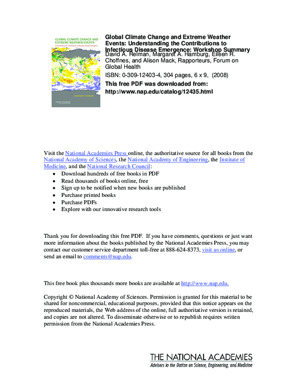(PDF) Global Climate Change and Extreme Weather Events