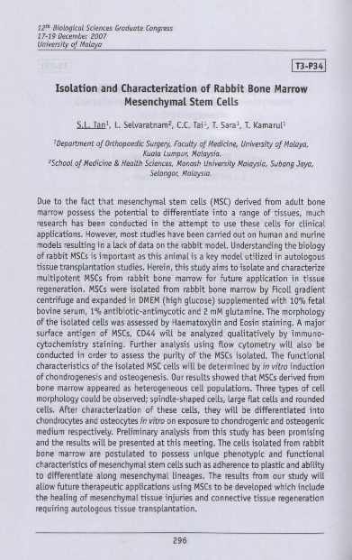 (PDF) Isolation and characterization of rabbit bone marrow mesenchymal ...