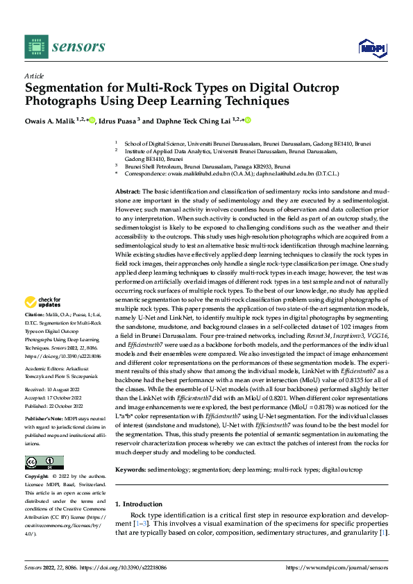 (PDF) Segmentation for Multi-Rock Types on Digital Outcrop Photographs ...