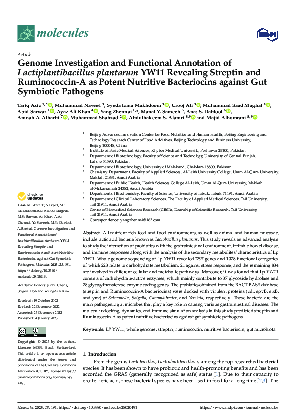 (PDF) Genome Investigation and Functional Annotation of ...