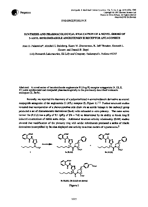(PDF) Synthesis and pharmacological evaluation of new N-methyl ...