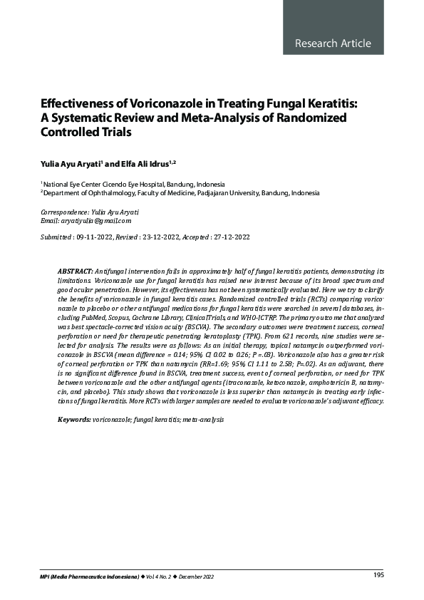 pdf-effectiveness-of-voriconazole-in-treating-fungal-keratitis-a