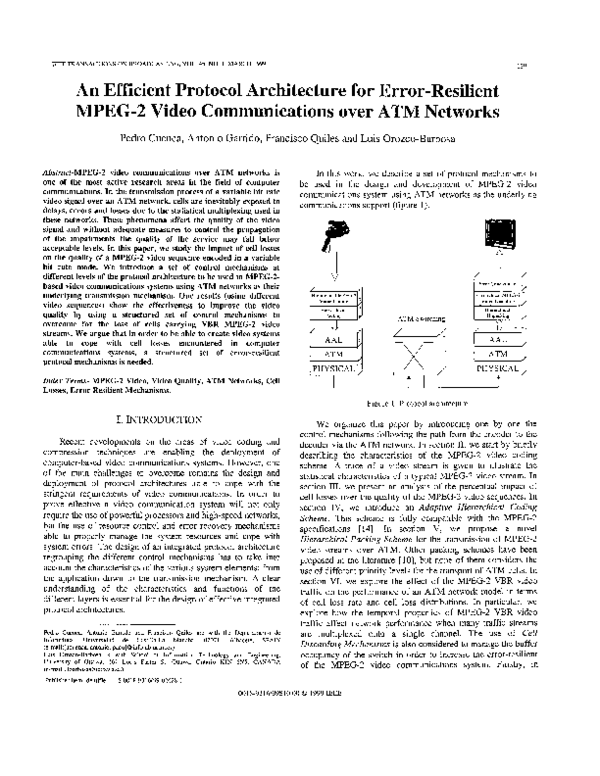 (PDF) An efficient protocol architecture for error-resilient MPEG-2 ...
