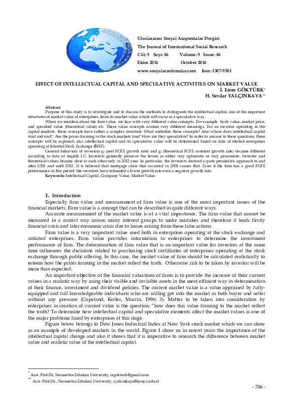 (PDF) Effect of Intellectual Capital and Speculative Activities on ...