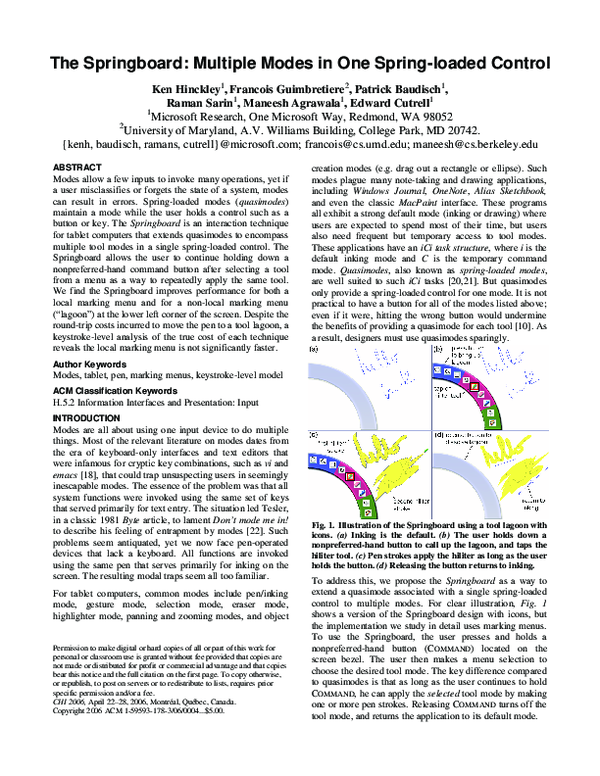 (PDF) The springboard