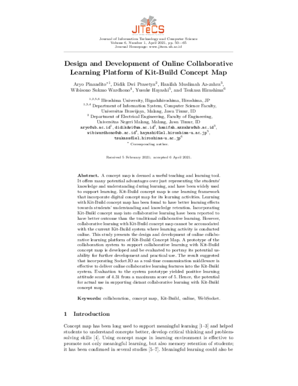 (PDF) Design and Development of Online Collaborative Learning Platform ...