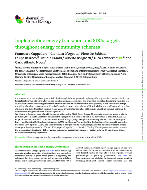 (PDF) Implementing energy transition and SDGs targets throughout energy ...