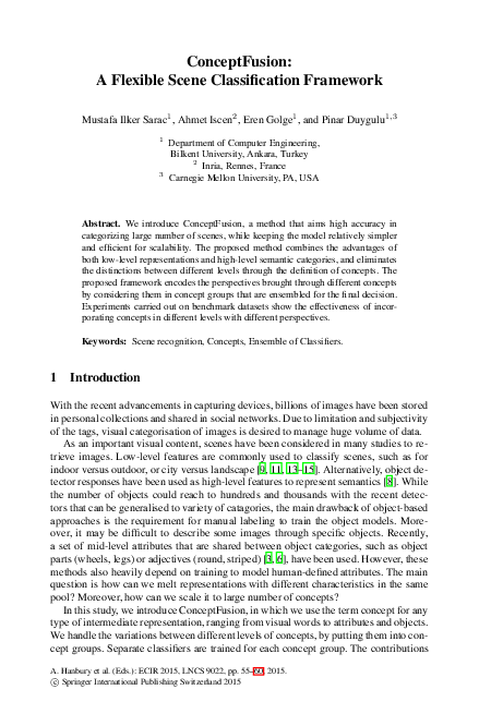 (PDF) ConceptFusion: A Flexible Scene Classification Framework