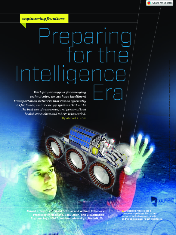 (PDF) Preparing for the Intelligence Era