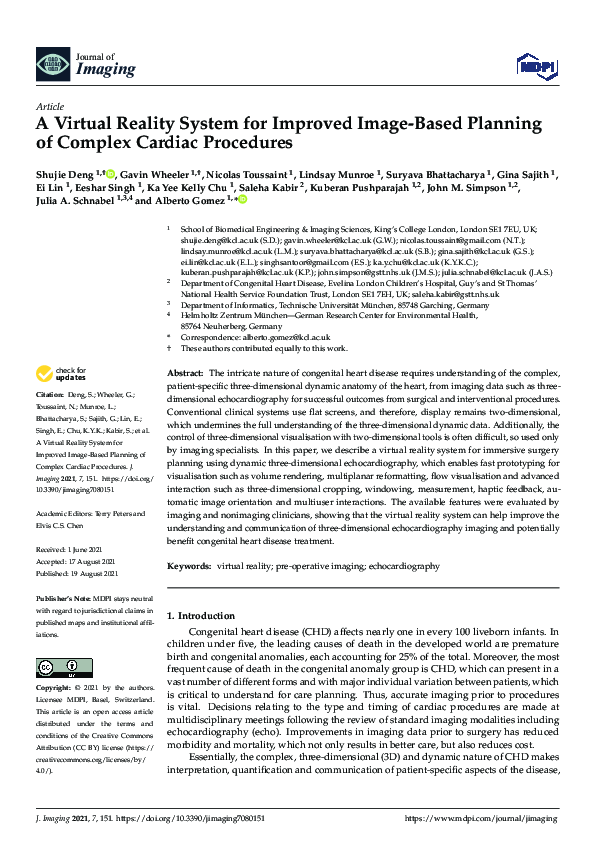 (PDF) A Virtual Reality System for Improved Image-based Planning of ...