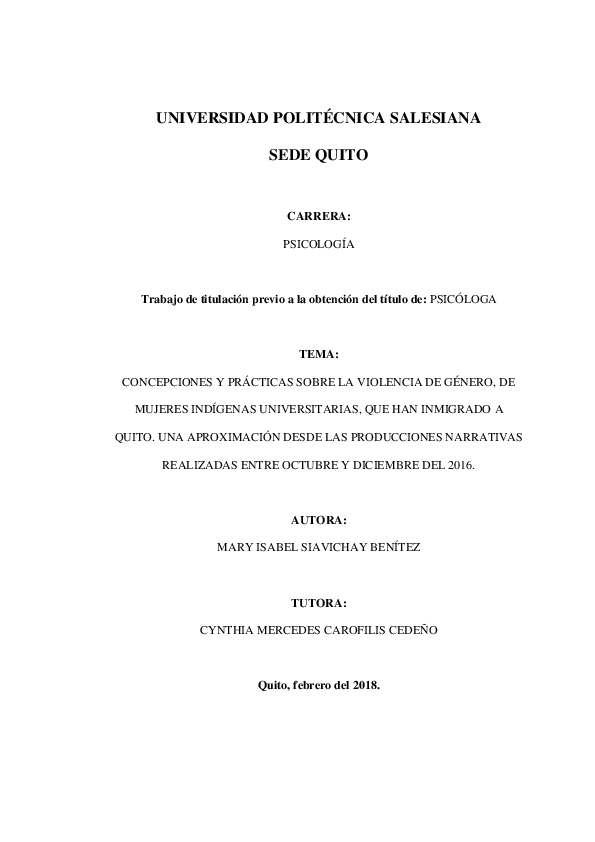 (PDF) Concepciones y prácticas sobre la violencia de género, de mujeres ...