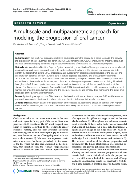 (PDF) A multiscale and multiparametric approach for modeling the ...