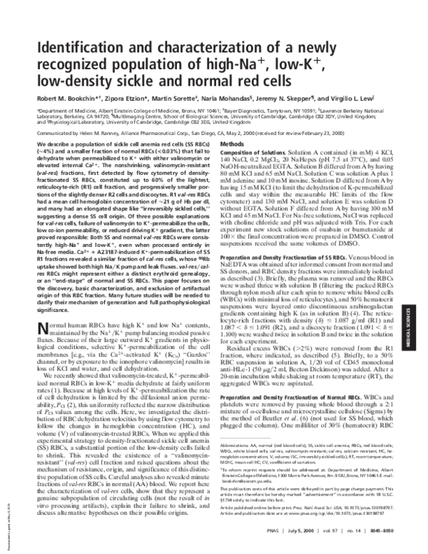 (PDF) Identification and characterization of a newly recognized ...