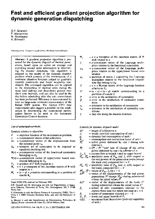 (PDF) Fast and efficient gradient projection algorithm for dynamic ...