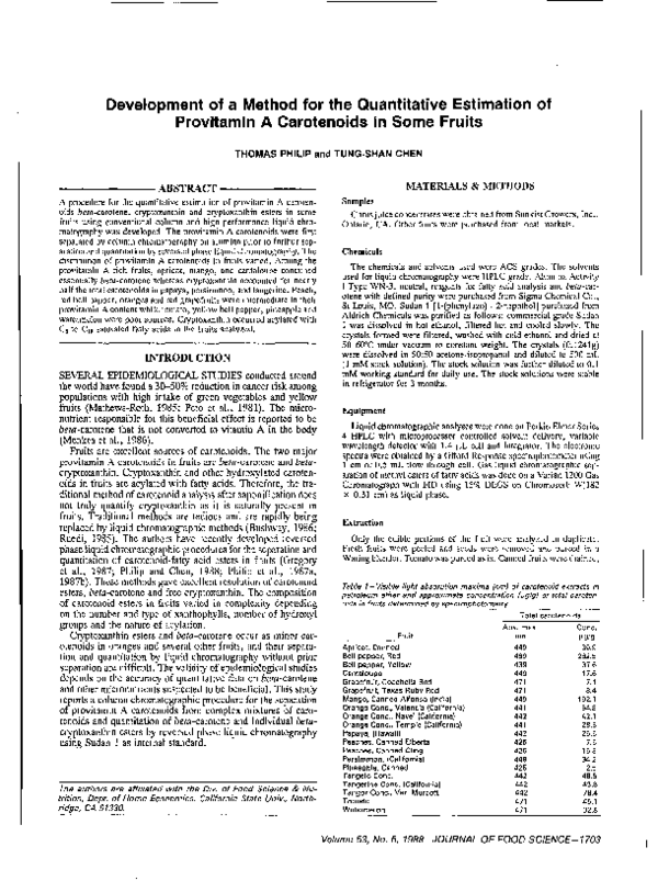 (PDF) Development of a Method for the Quantitative Estimation of ...