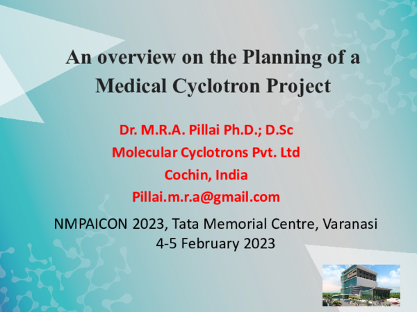 (PPT) An Overview of Setting up of a Medical Cyclotron Project