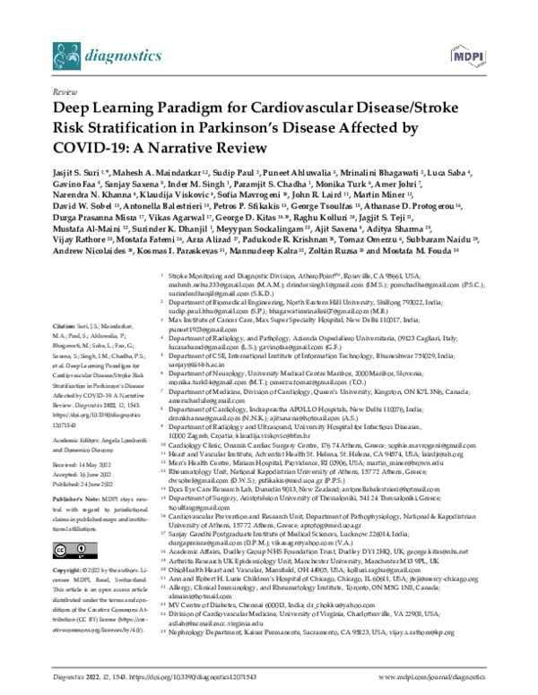 (PDF) Deep Learning Paradigm for Cardiovascular Disease/Stroke Risk ...