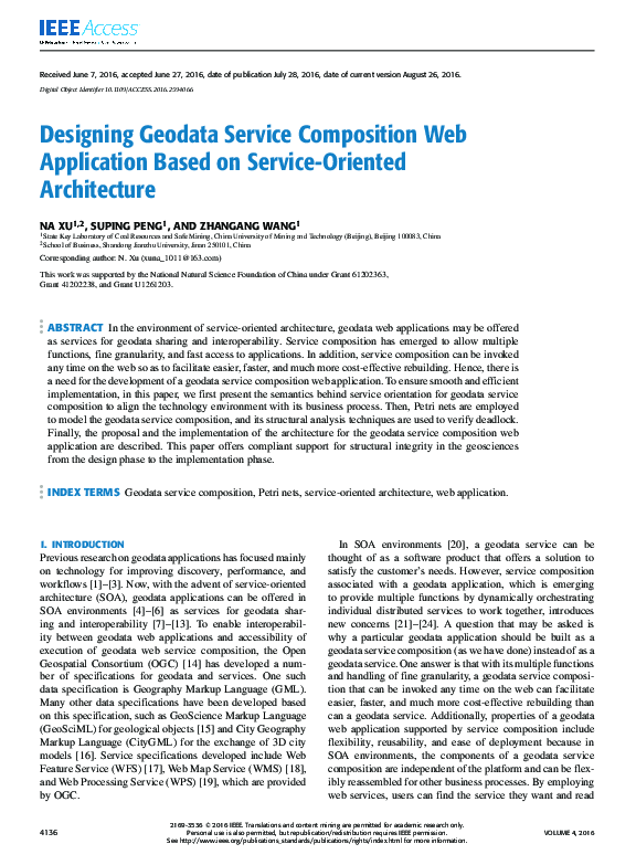 (PDF) Designing Geodata Service Composition Web Application Based on ...