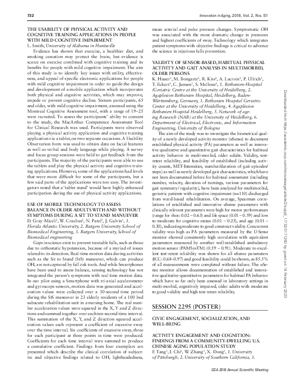 The Usability of Physical Activity and Cognitive Training Applications in People with Mild Cognitive Impairment
