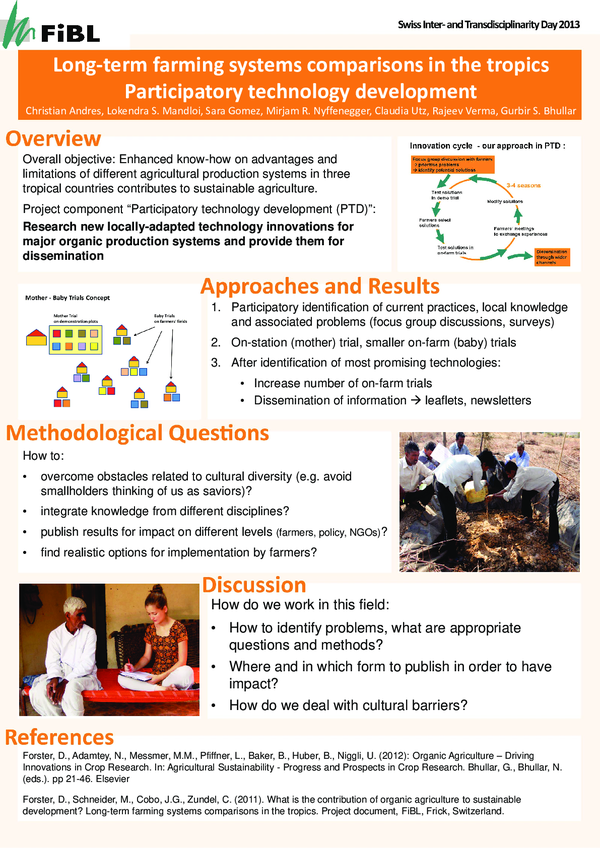 (PDF) Long-term farming systems comparisons in the tropics ...