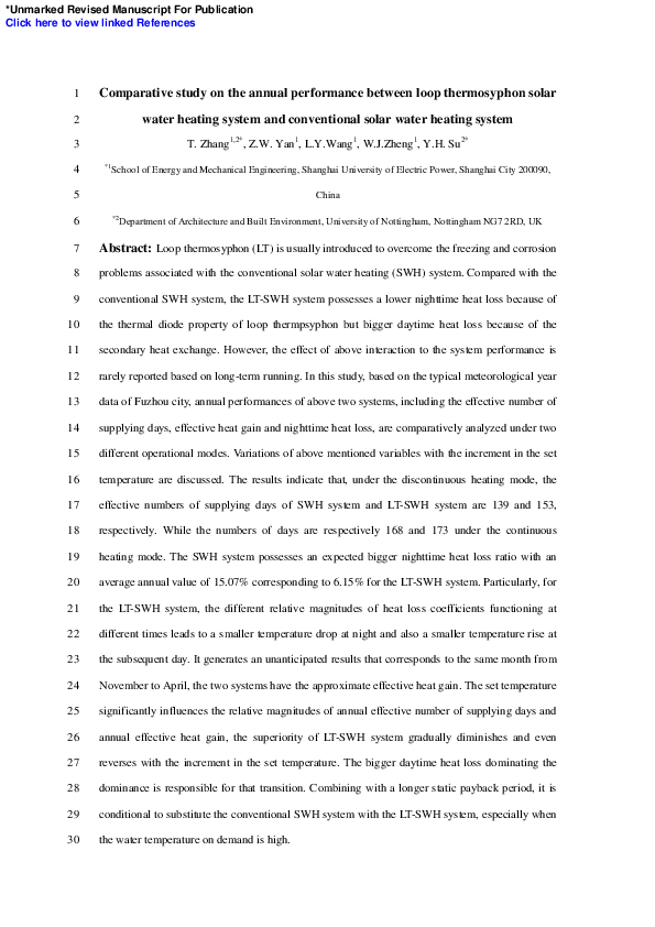 (PDF) Comparative study on the annual performance between loop ...